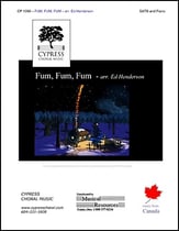 Fum Fum Fum SATB choral sheet music cover